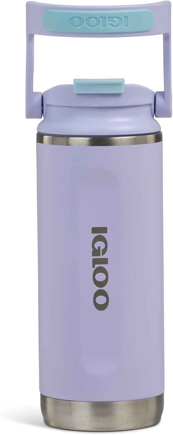 20 Oz Stainless Steel Sport Sipper Bottle, Thrift Pink