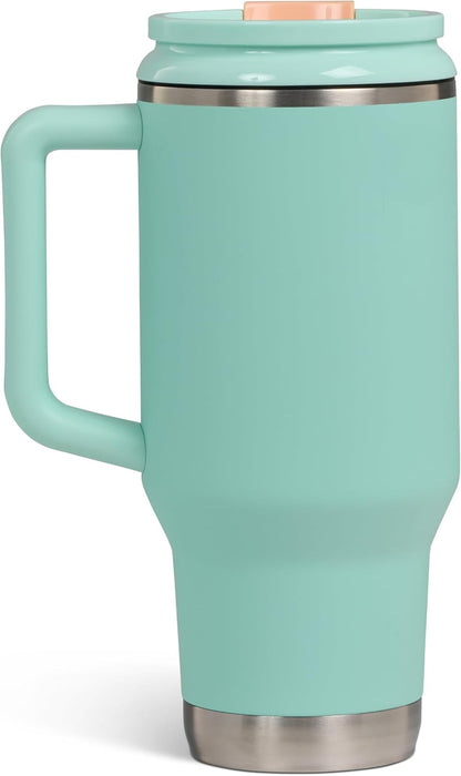 20 Oz Stainless Steel Sport Sipper Bottle, Thrift Pink