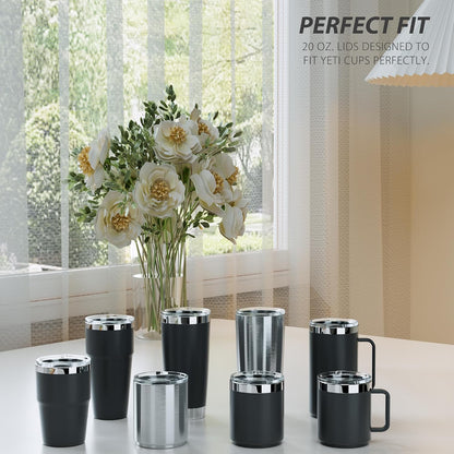 20 oz Tumbler Lid for YETI, Replacement Lids for 20oz YETI