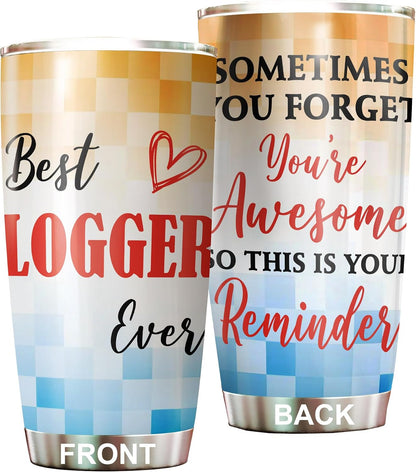 Best Caterer Ever Tumbler Stainless Steel 20oz, Office Gifts Women Men Work Friends Coworker, Driking Coffee Cup For Birthday Christmas - Colors S