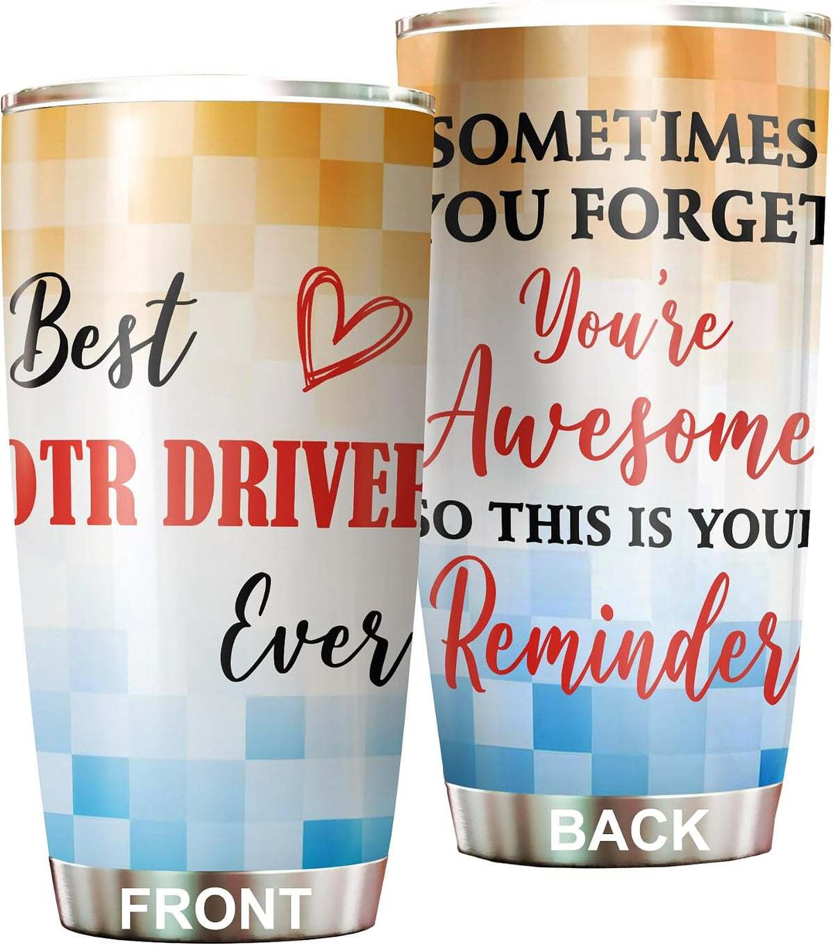 Best Caterer Ever Tumbler Stainless Steel 20oz, Office Gifts Women Men Work Friends Coworker, Driking Coffee Cup For Birthday Christmas - Colors S