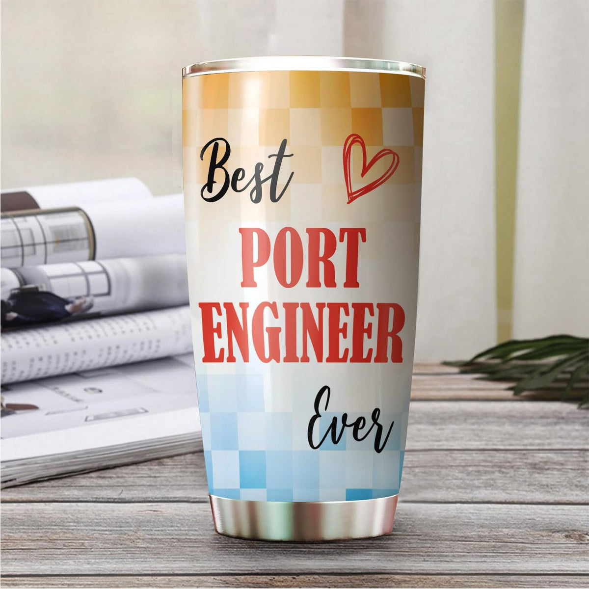 Best Caterer Ever Tumbler Stainless Steel 20oz, Office Gifts Women Men Work Friends Coworker, Driking Coffee Cup For Birthday Christmas - Colors S