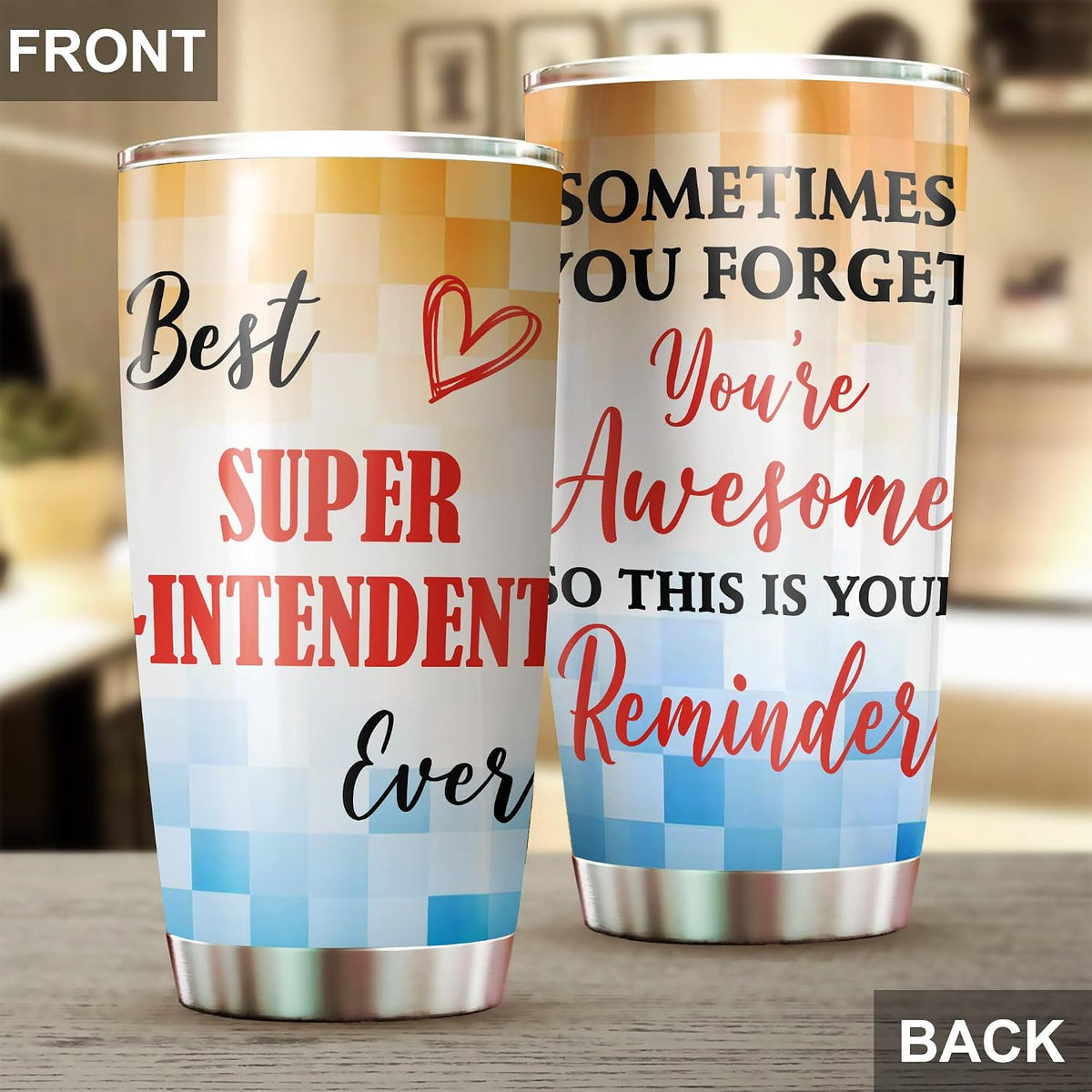 Best Caterer Ever Tumbler Stainless Steel 20oz, Office Gifts Women Men Work Friends Coworker, Driking Coffee Cup For Birthday Christmas - Colors S