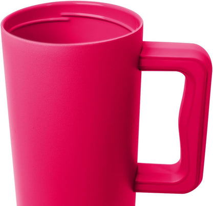 40oz Leak-Proof Ceramic Lined Tumbler with Handle | Skiing | Trek Signature Insulated Water Bottle with Straw Lid | Cupholder Friendly Tumbler with Silicone Base | Downhill Skiing