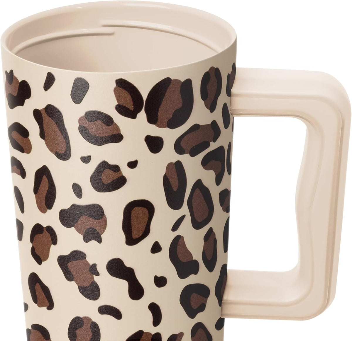 40oz Leak-Proof Ceramic Lined Tumbler with Handle | Skiing | Trek Signature Insulated Water Bottle with Straw Lid | Cupholder Friendly Tumbler with Silicone Base | Downhill Skiing
