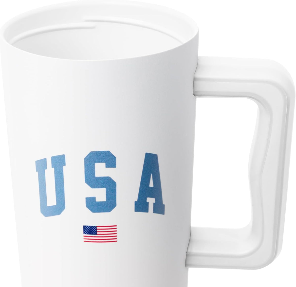 40oz Leak-Proof Ceramic Lined Tumbler with Handle | Skiing | Trek Signature Insulated Water Bottle with Straw Lid | Cupholder Friendly Tumbler with Silicone Base | Downhill Skiing