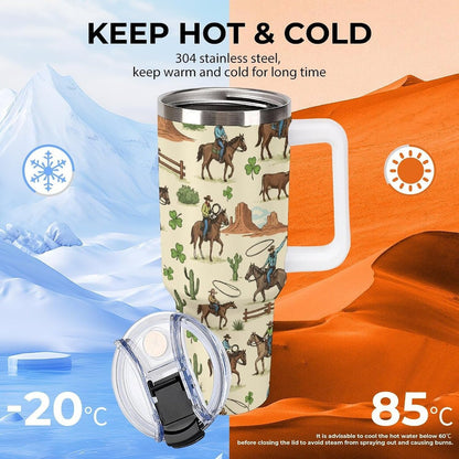 Leakproof Car Cup Vacuum Sealed With Lid For Office Crystal Clear Blue Water Ripple Print Drinkware Light Rose Red-style-5 - Colors G