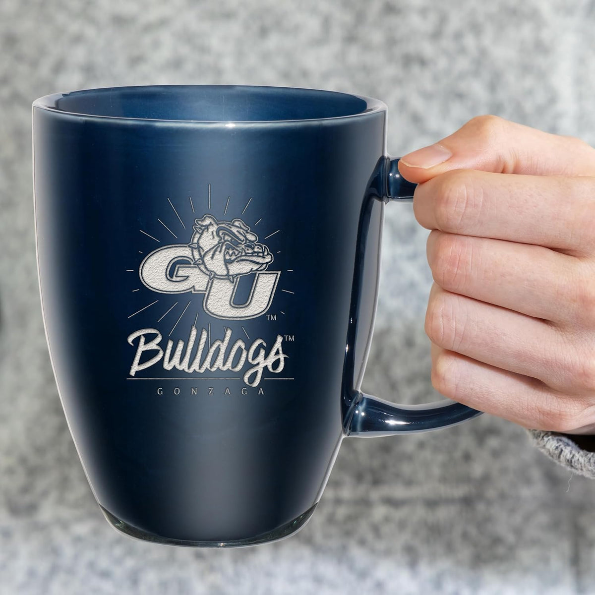 NCAA 18oz Laser Engraved Ceramic Lustre Mug - Coffee-Tea - Colors A