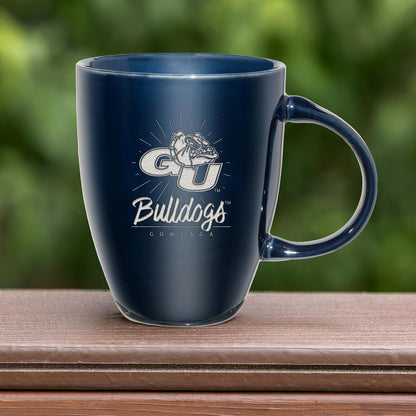 NCAA 18oz Laser Engraved Ceramic Lustre Mug - Coffee-Tea - Colors A