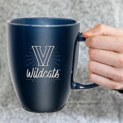 NCAA 18oz Laser Engraved Ceramic Lustre Mug - Coffee-Tea - Colors A