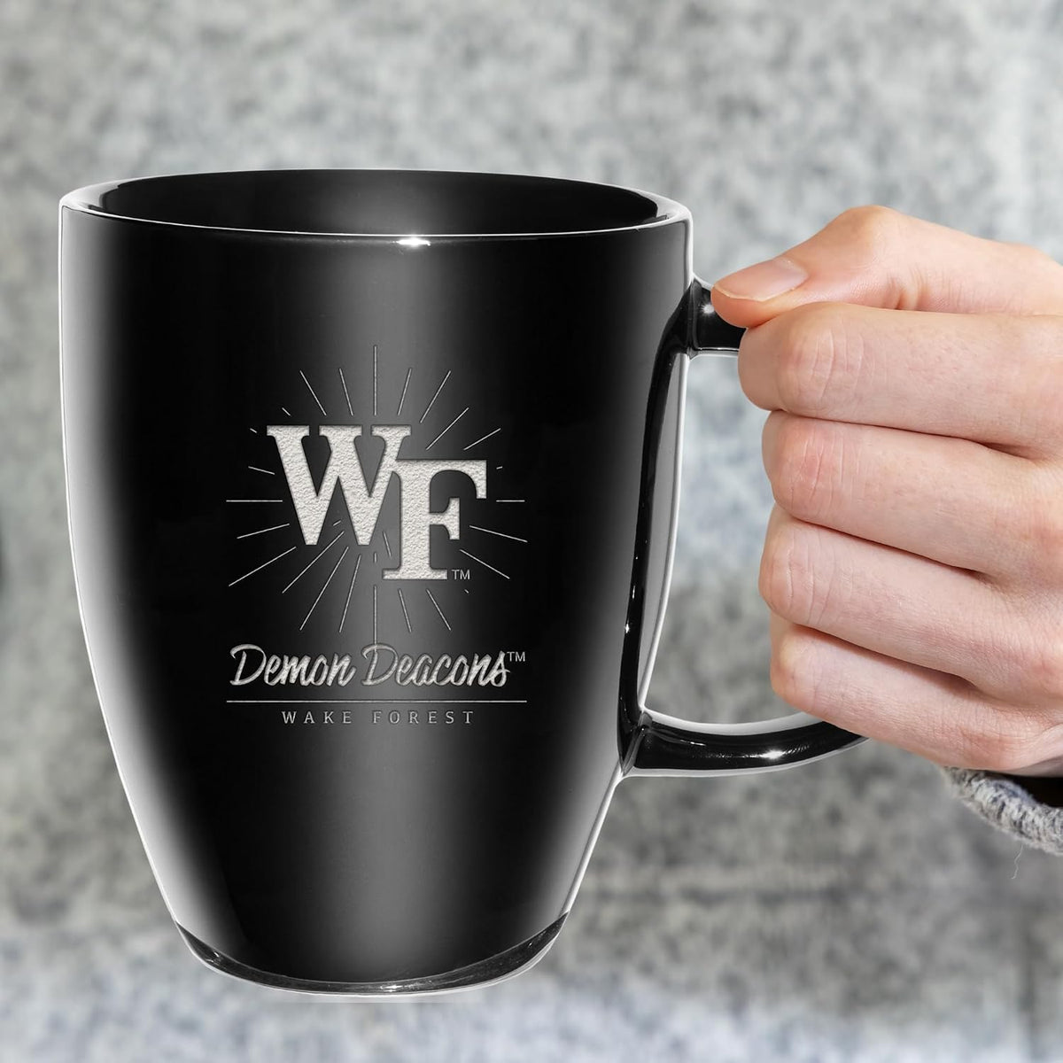 NCAA 18oz Laser Engraved Ceramic Lustre Mug - Coffee-Tea - Colors A