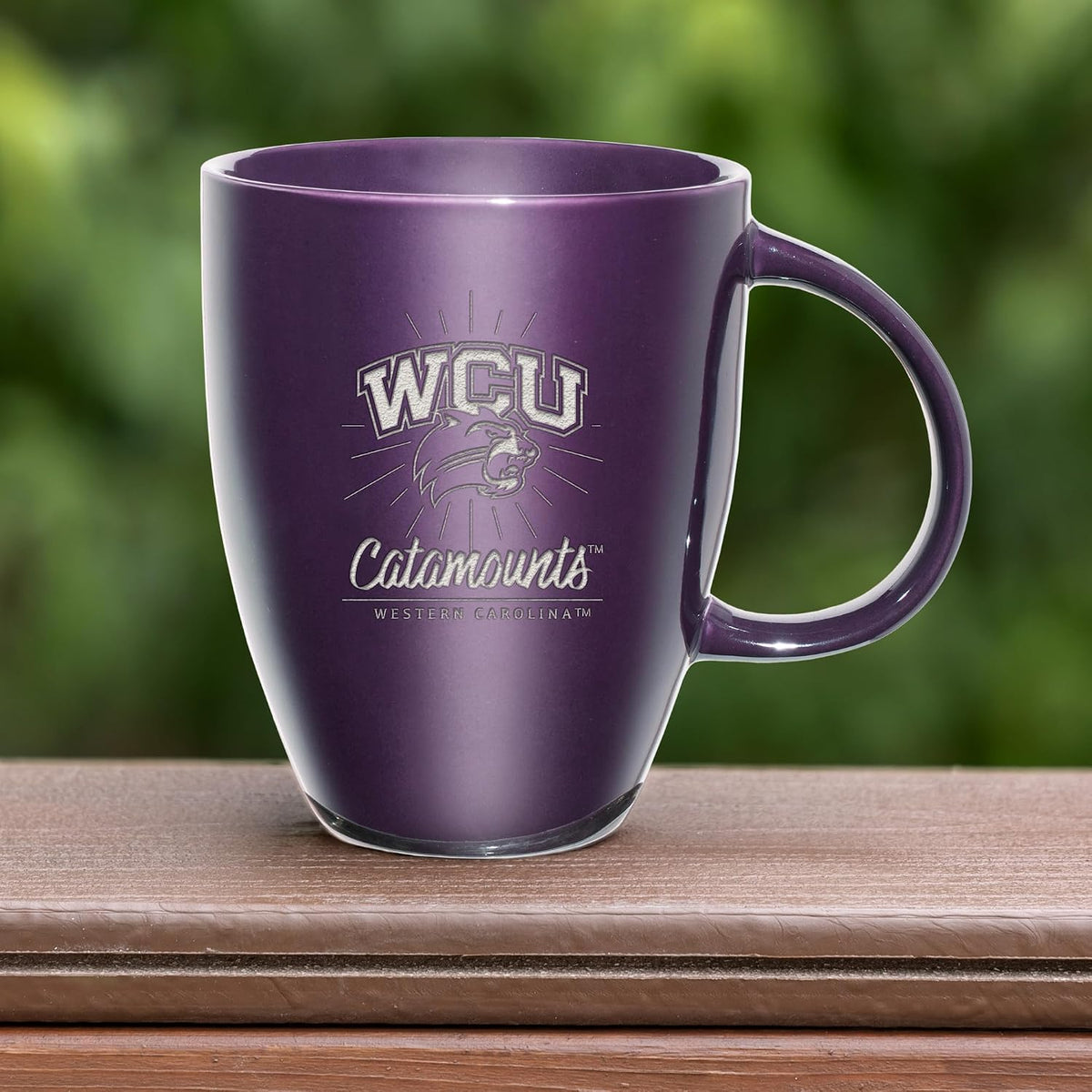 NCAA 18oz Laser Engraved Ceramic Lustre Mug - Coffee-Tea - Colors A
