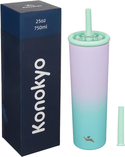 25 oz Insulated Stainless Steel Water Bottle for Coffee & Water
