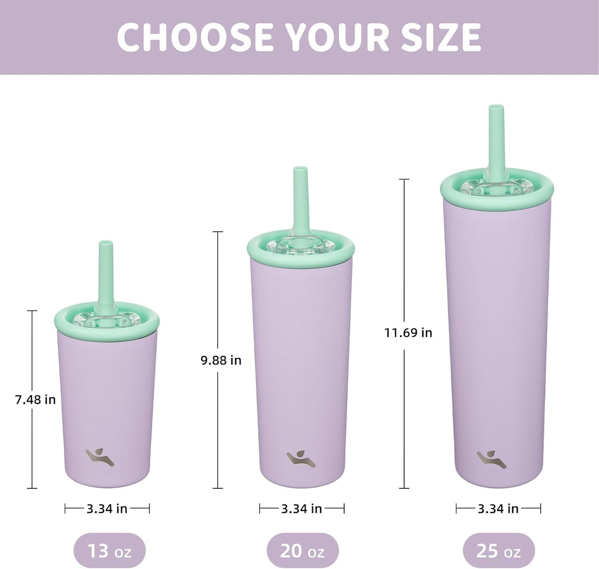 25 oz Insulated Stainless Steel Water Bottle for Coffee & Water