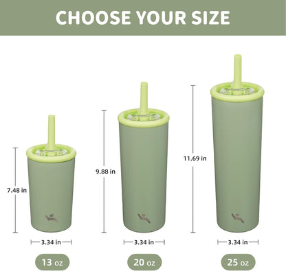 25 oz Insulated Stainless Steel Water Bottle for Coffee & Water