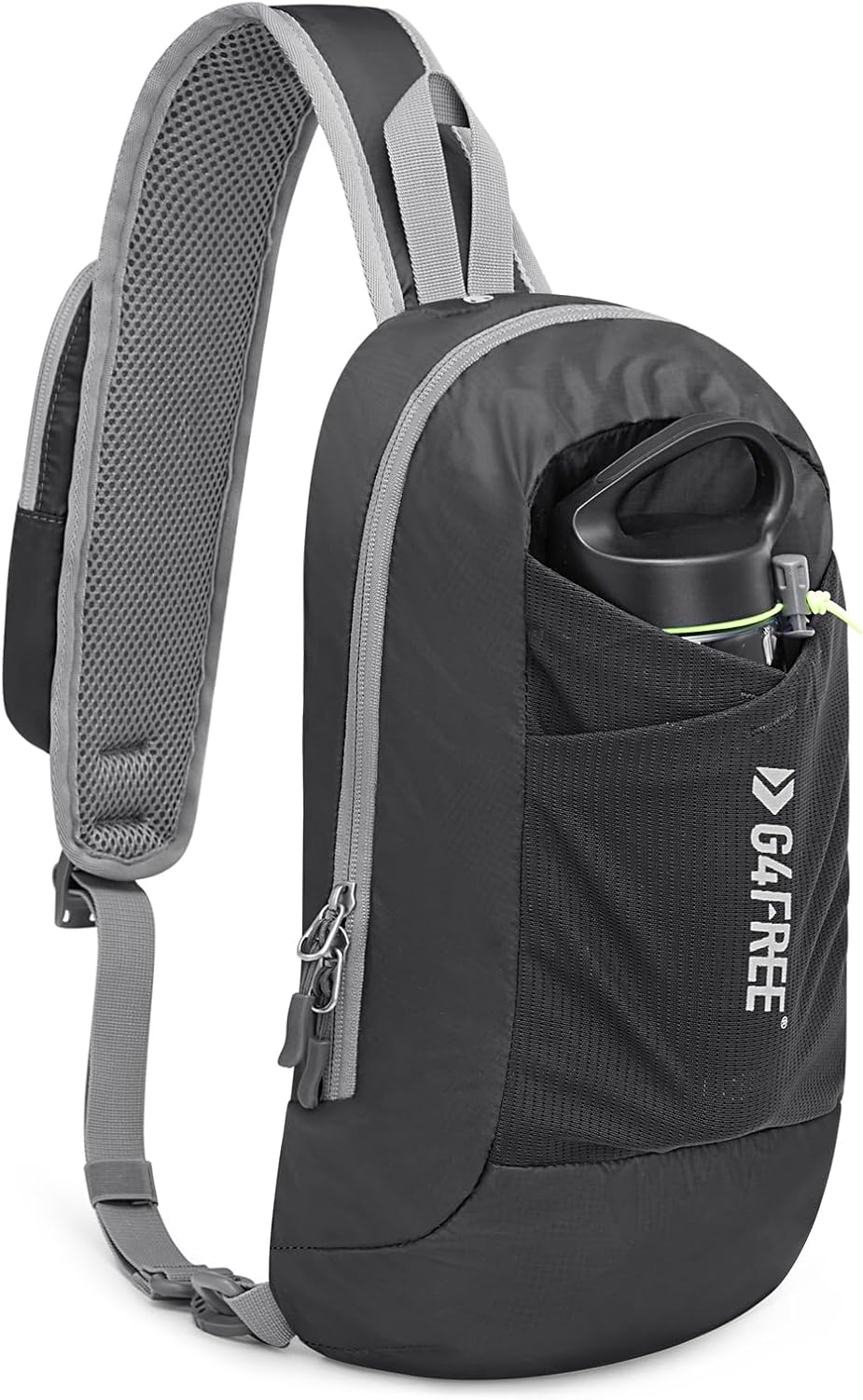 Sling Bag RFID Blocking Lightweight Crossbody Backpack Chest Shoulder Bag for Travel Sports Running