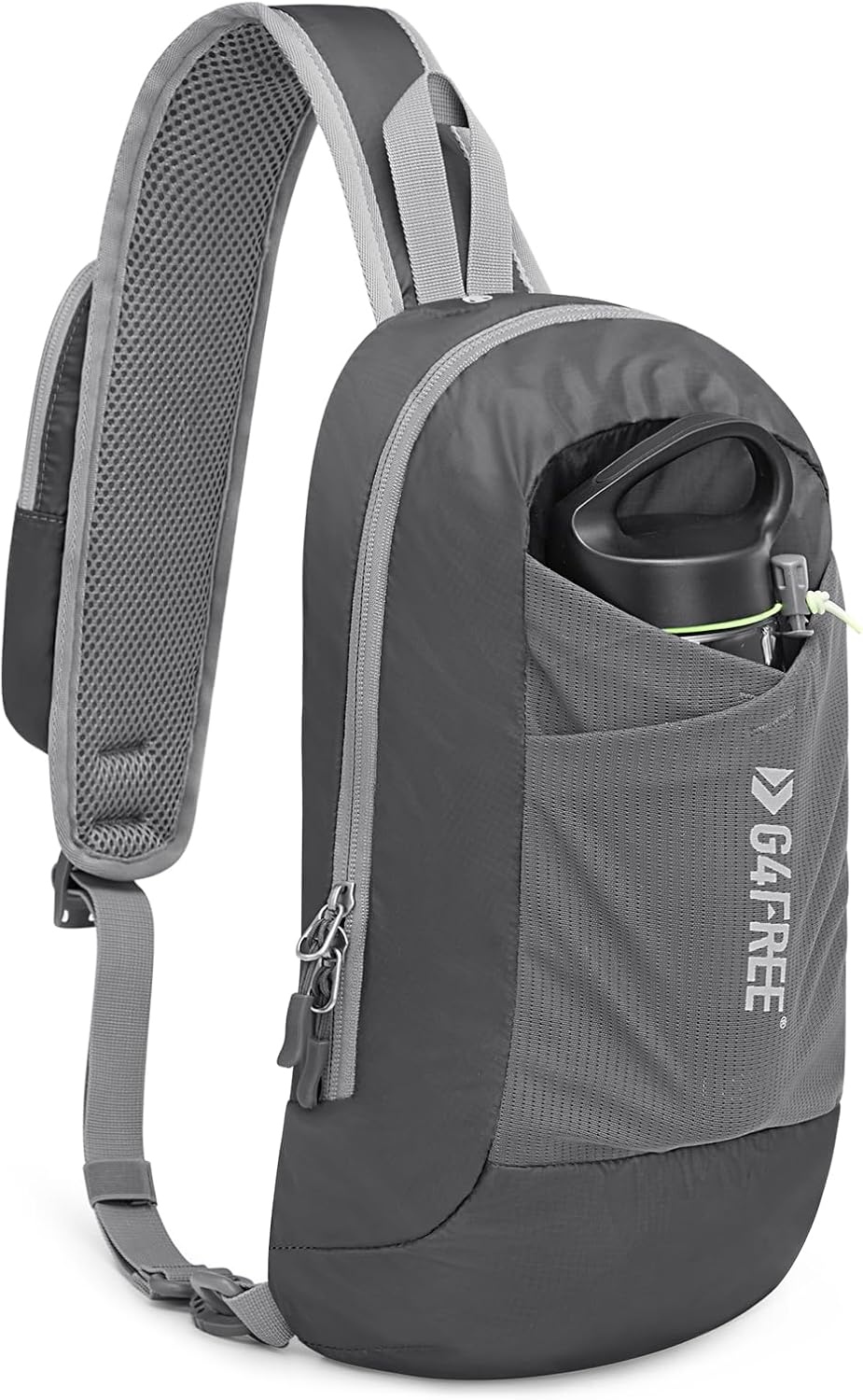 Sling Bag RFID Blocking Lightweight Crossbody Backpack Chest Shoulder Bag for Travel Sports Running