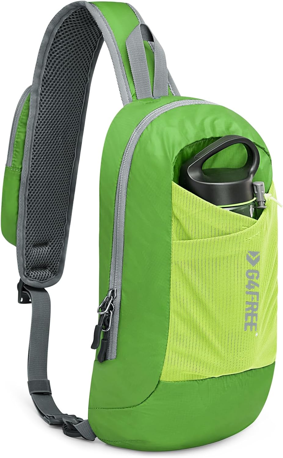 Sling Bag RFID Blocking Lightweight Crossbody Backpack Chest Shoulder Bag for Travel Sports Running