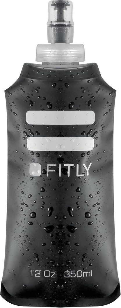 Soft Flask Running Water Bottle - Collapsible Hydration Flask