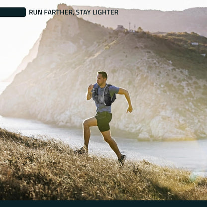 Soft Flask Running Water Bottle - Collapsible Hydration Flask