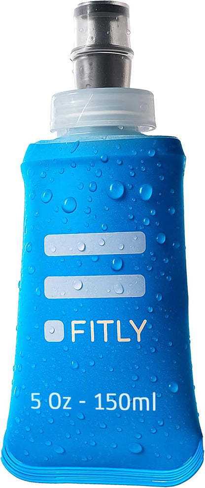 Soft Flask Running Water Bottle - Collapsible Hydration Flask