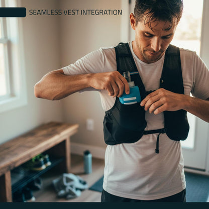 Soft Flask Running Water Bottle - Collapsible Hydration Flask