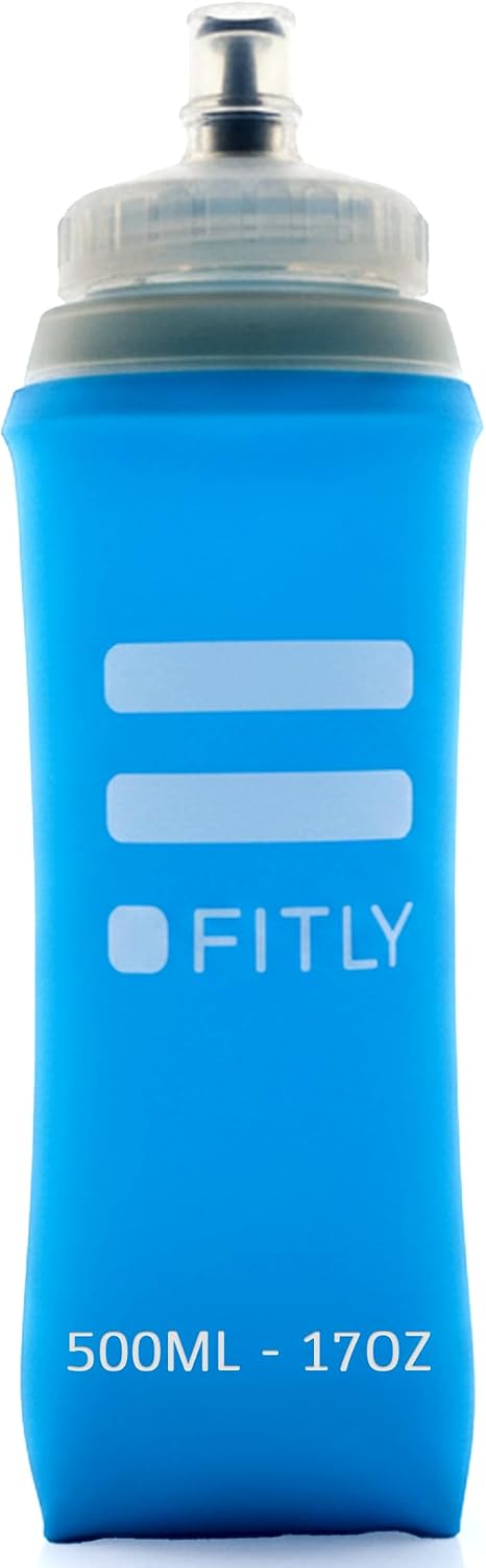 Soft Flask Running Water Bottle - Collapsible Hydration Flask