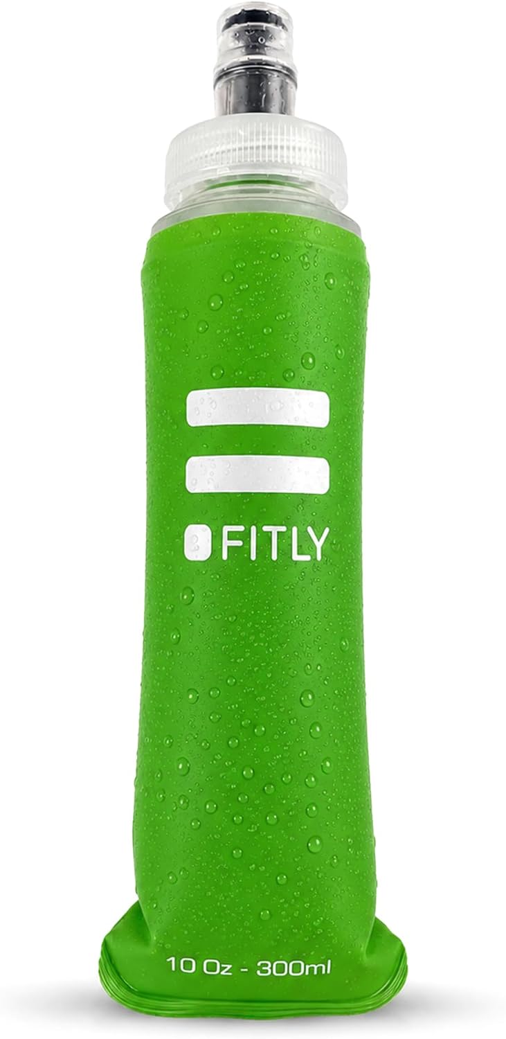 Soft Flask Running Water Bottle - Collapsible Hydration Flask