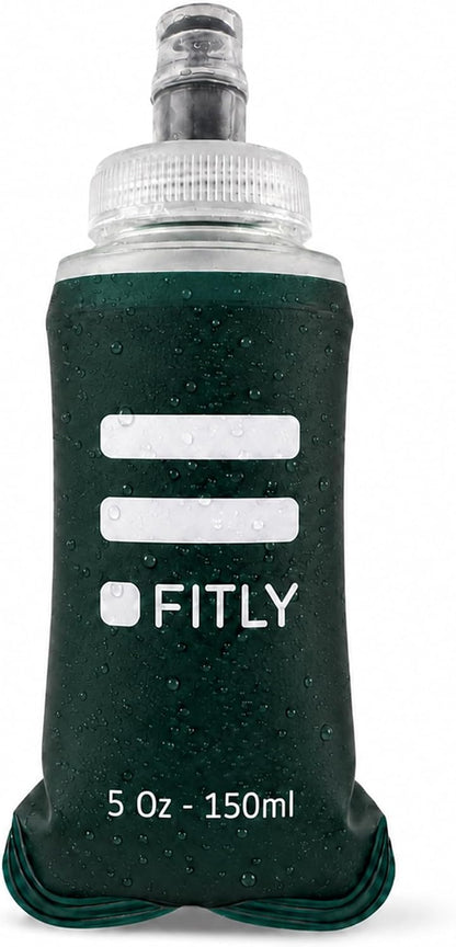 Soft Flask Running Water Bottle - Collapsible Hydration Flask