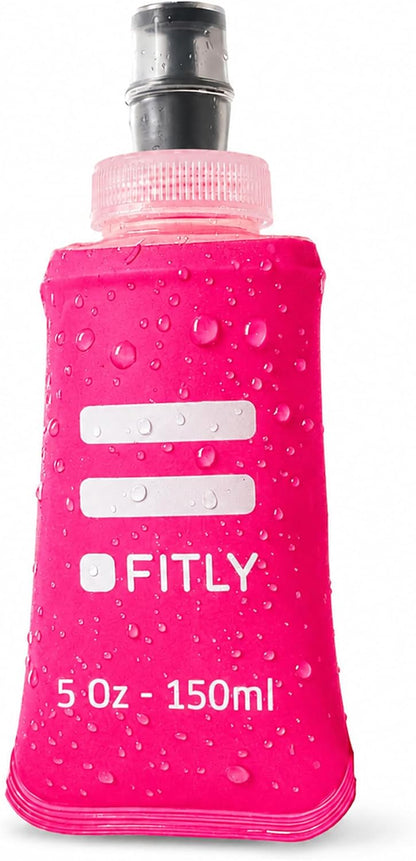 Soft Flask Running Water Bottle - Collapsible Hydration Flask