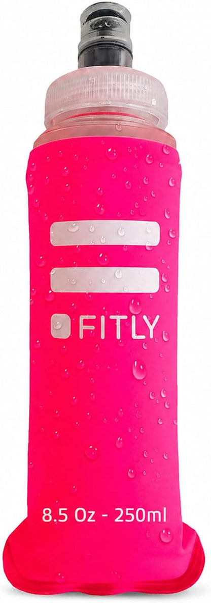 Soft Flask Running Water Bottle - Collapsible Hydration Flask