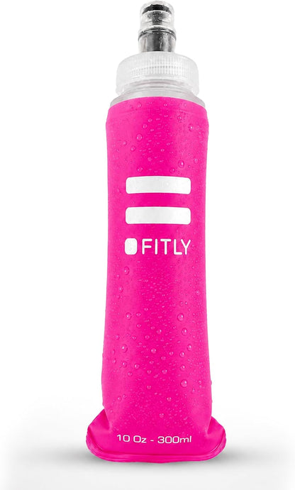 Soft Flask Running Water Bottle - Collapsible Hydration Flask