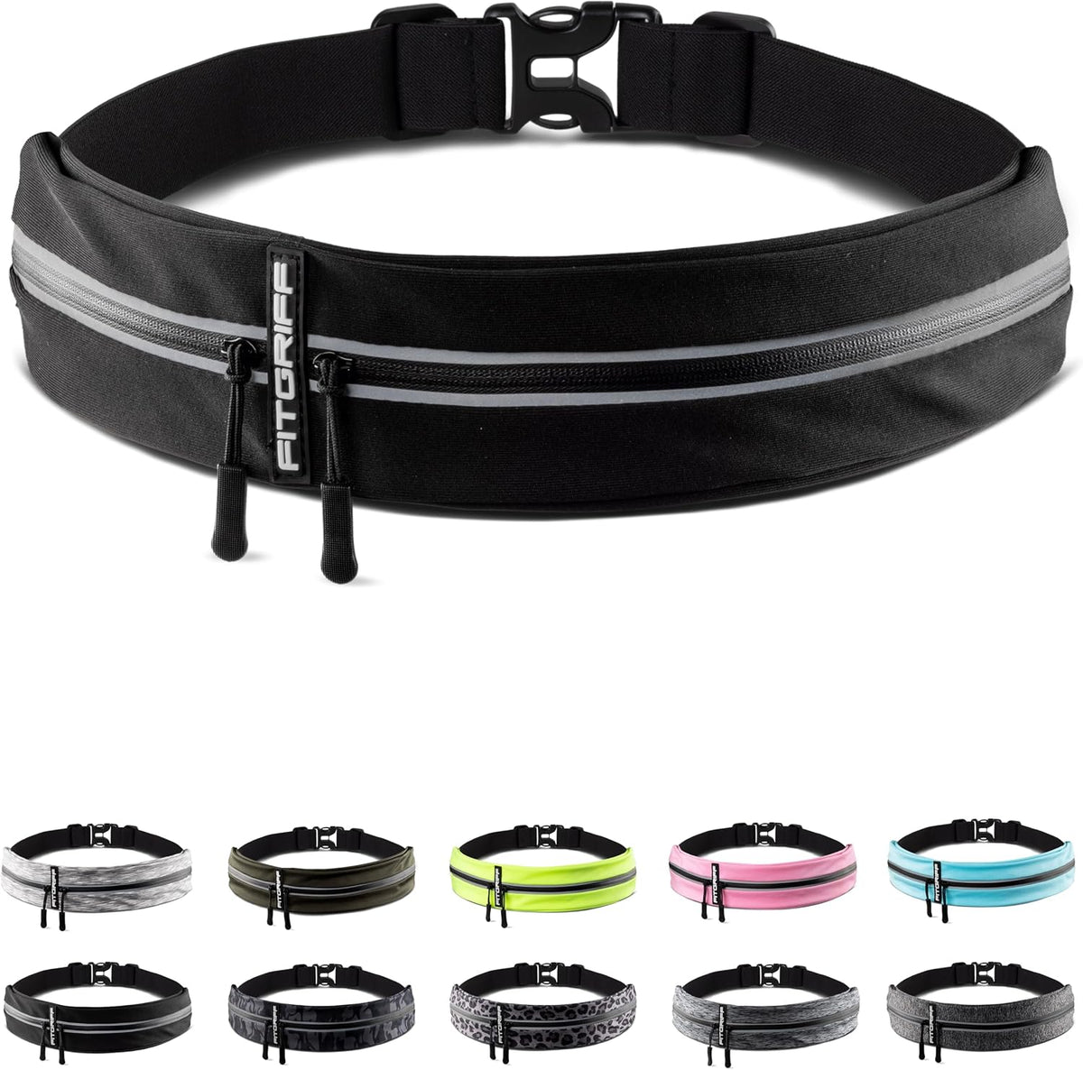 ® Running Belt for Men & Women - Secure Jogging Pouch for Phone, Keys & Essentials - For All Cell Phones