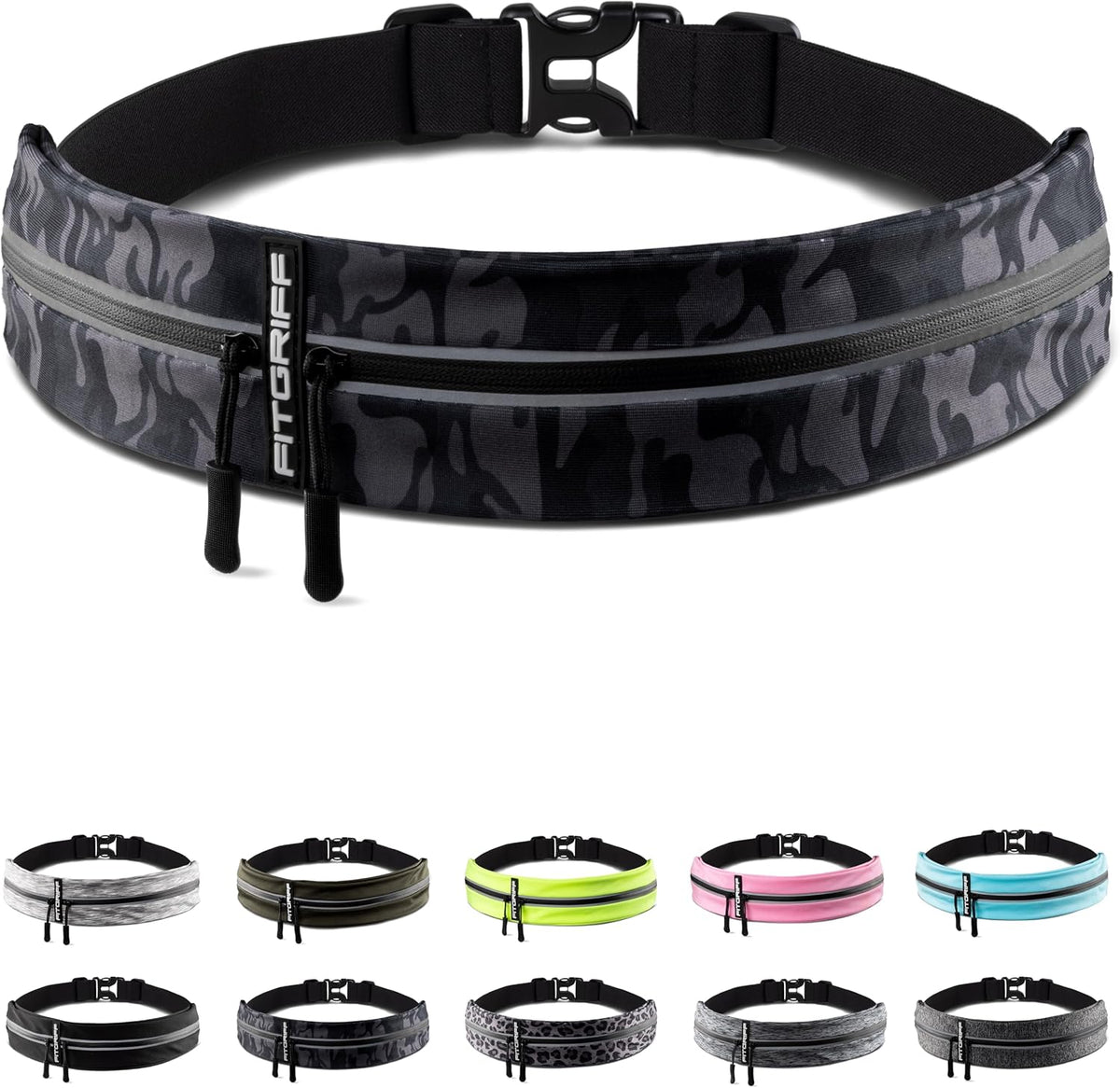 ® Running Belt for Men & Women - Secure Jogging Pouch for Phone, Keys & Essentials - For All Cell Phones