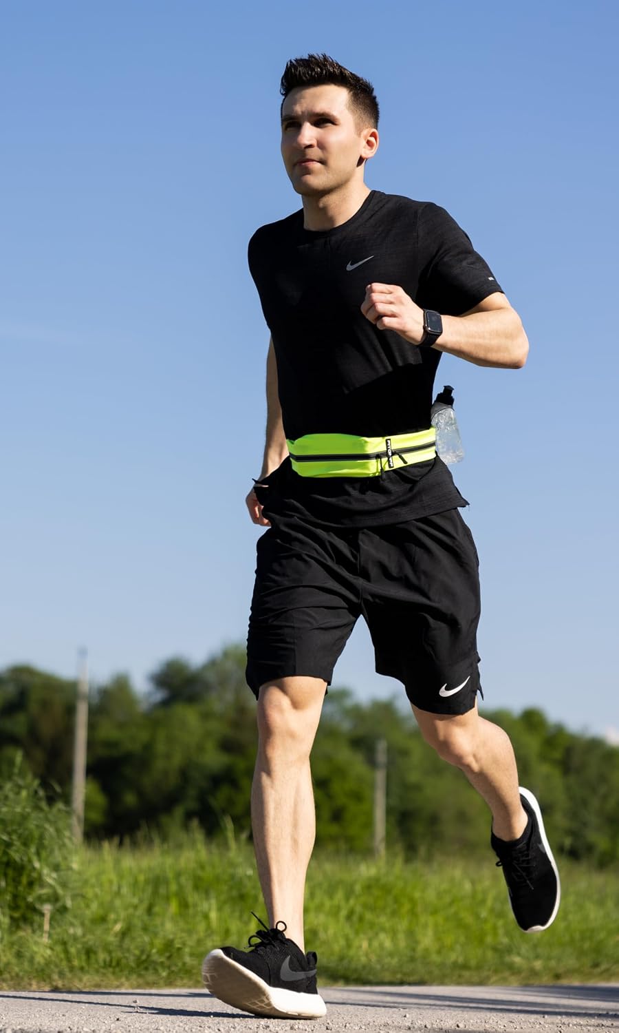 ® Running Belt for Men & Women - Secure Jogging Pouch for Phone, Keys & Essentials - For All Cell Phones