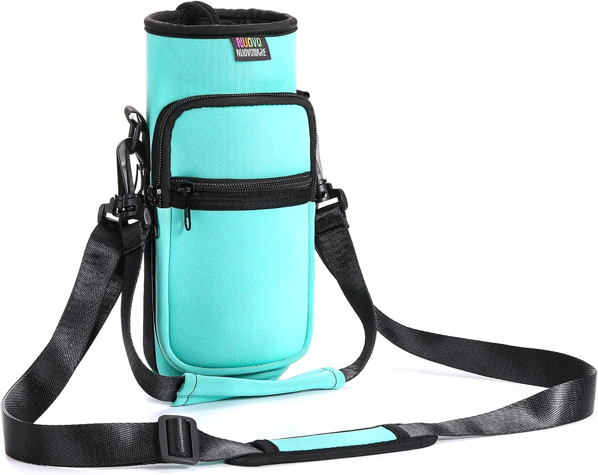 Magnetic Gym Bag, 40oz, Water Bottle Carrier Holder, Black - Colors B
