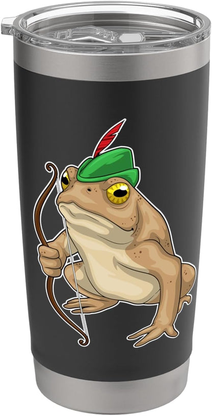 Frog Archer Bow Stainless Steel Insulated Tumbler