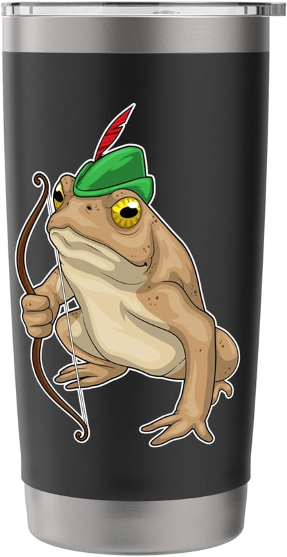 Frog Archer Bow Stainless Steel Insulated Tumbler
