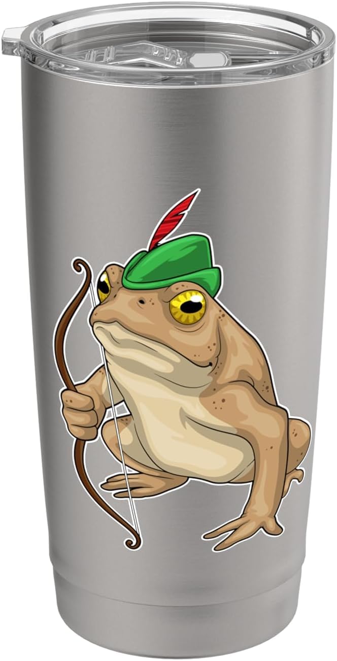 Frog Archer Bow Stainless Steel Insulated Tumbler