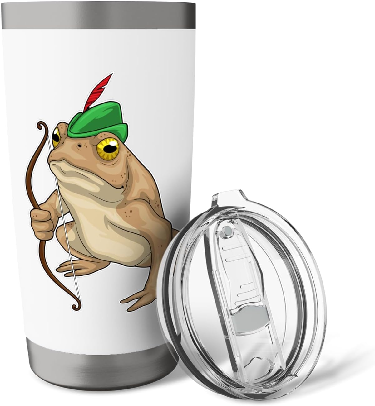 Frog Archer Bow Stainless Steel Insulated Tumbler