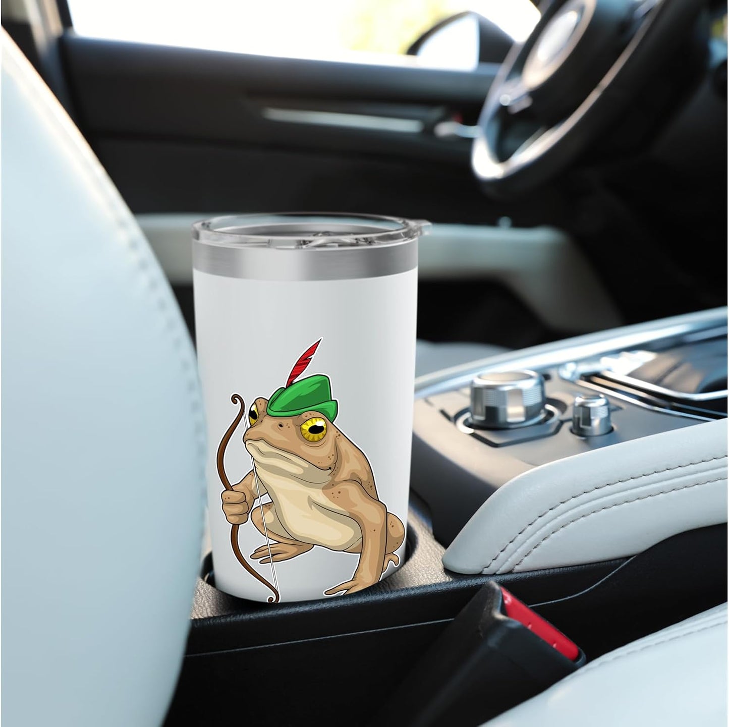Frog Archer Bow Stainless Steel Insulated Tumbler