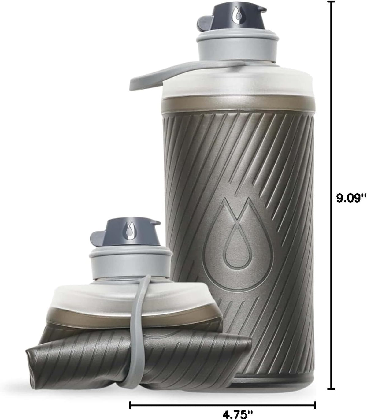 Flux Collapsible Backpacking Water Bottle (750ml, 1L, 1.5L)