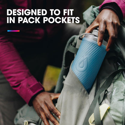 Flux Collapsible Backpacking Water Bottle (750ml, 1L, 1.5L)