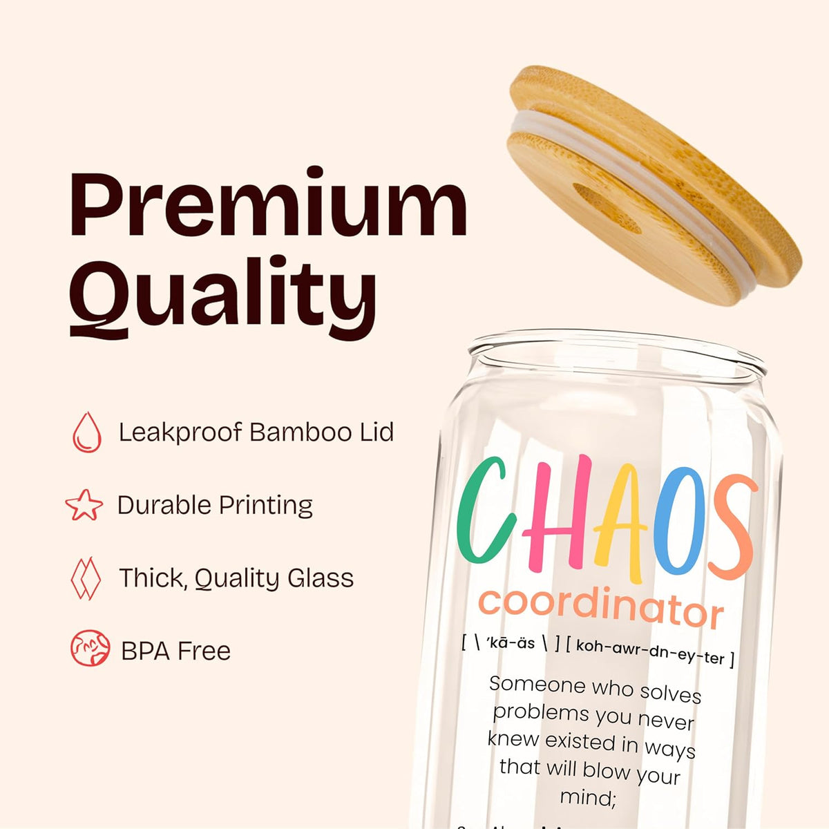 Chaos Coordinator Tumbler Mug Gifts 20 Ounce Administrative Professional Day Gifts Teacher Appreciation Gifs for Women, Gift for Co Workers Best Boss for Women