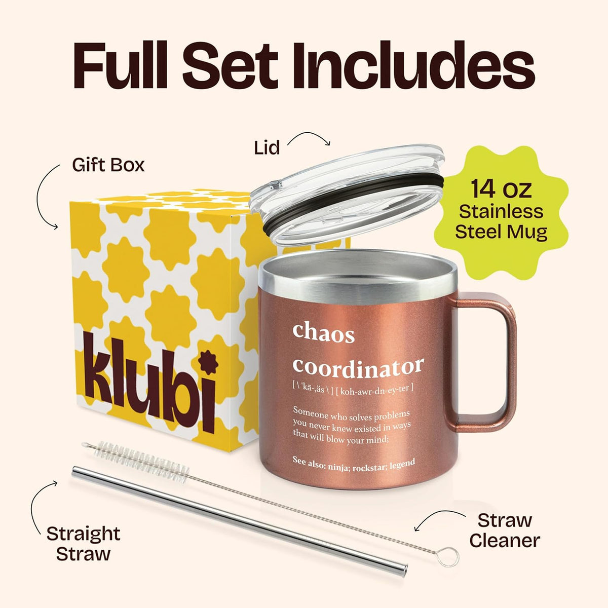 Chaos Coordinator Tumbler Mug Gifts 20 Ounce Administrative Professional Day Gifts Teacher Appreciation Gifs for Women, Gift for Co Workers Best Boss for Women