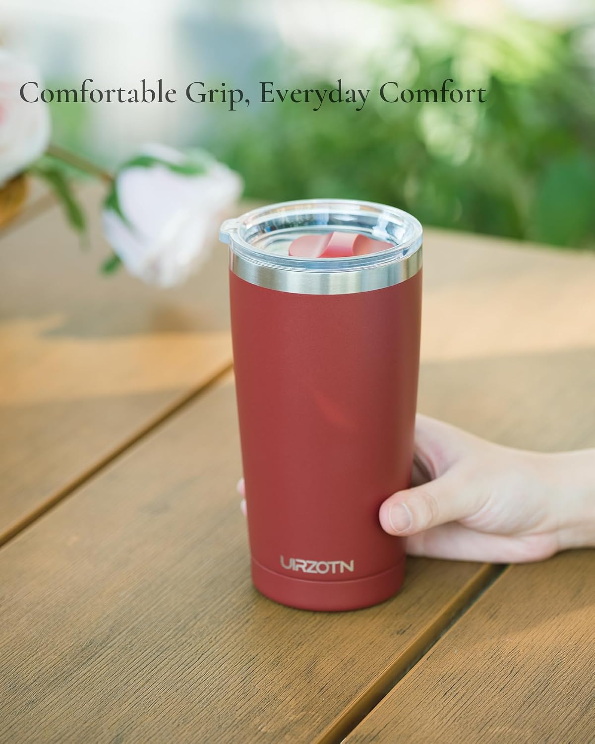 20oz Travel Coffee Tumbler, Insulated Travel Mug, Sapphire