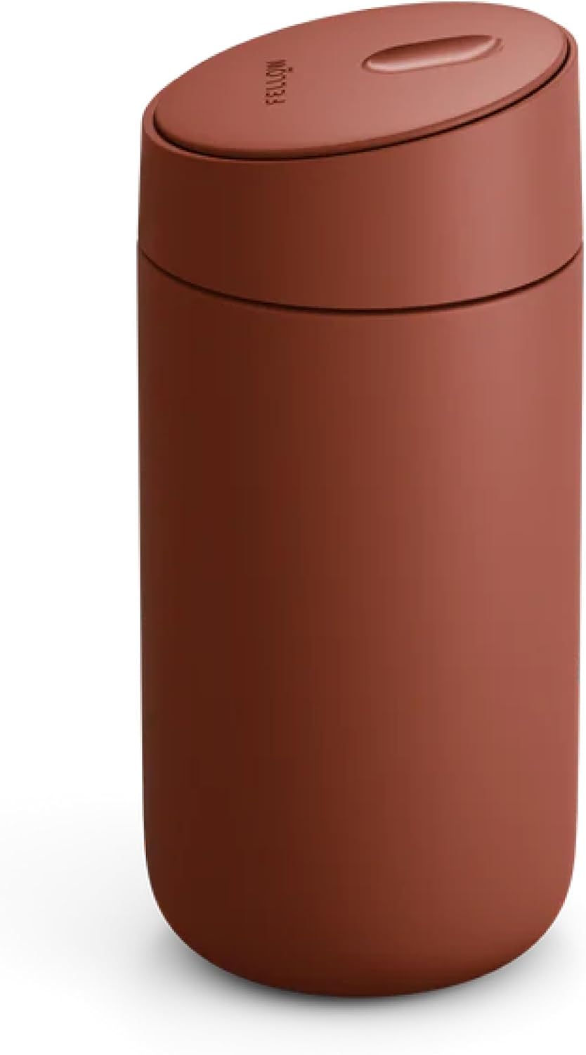 Carter Slide Ceramic Lined Travel Mug 12 oz, Coffee, One-Handed Lid