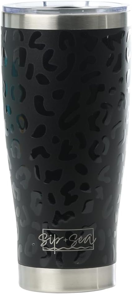 Key West Premium 24oz Stainless Steel Tumbler – Double Wall Vacuum Insulated Travel Mug, Leak-Proof Slider Lid, Hot & Cold Drink Container, BPA-Free with Anti-Slip Base