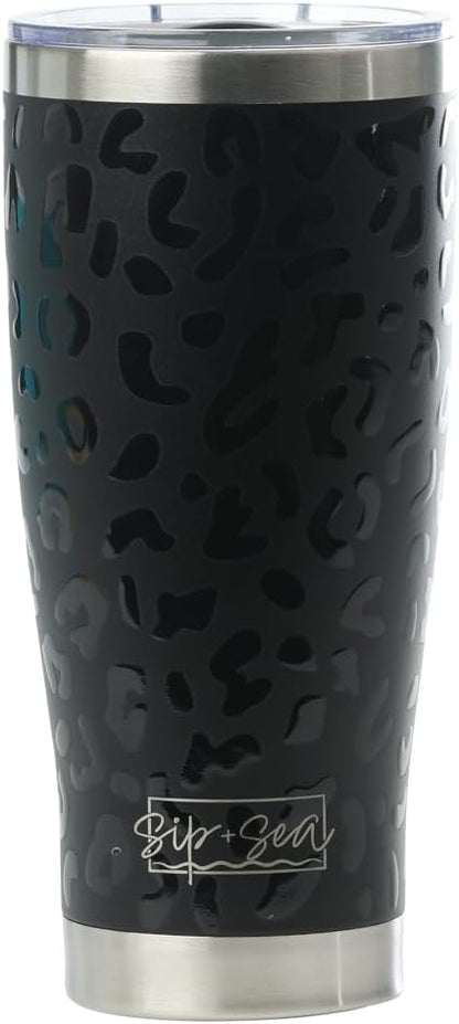 Key West Premium 24oz Stainless Steel Tumbler – Double Wall Vacuum Insulated Travel Mug, Leak-Proof Slider Lid, Hot & Cold Drink Container, BPA-Free with Anti-Slip Base