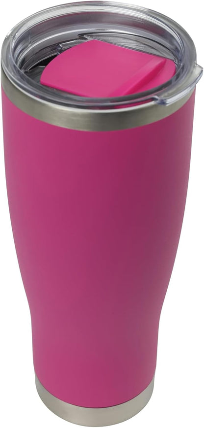Key West Premium 24oz Stainless Steel Tumbler – Double Wall Vacuum Insulated Travel Mug, Leak-Proof Slider Lid, Hot & Cold Drink Container, BPA-Free with Anti-Slip Base